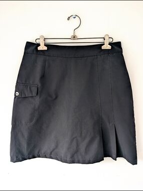 Chlorophylle Maya Skort Canadian Brand Gorpcore Utility Black Sporty Chic Size 8